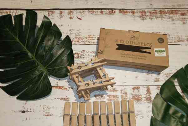 Bamboo Clothes Pegs