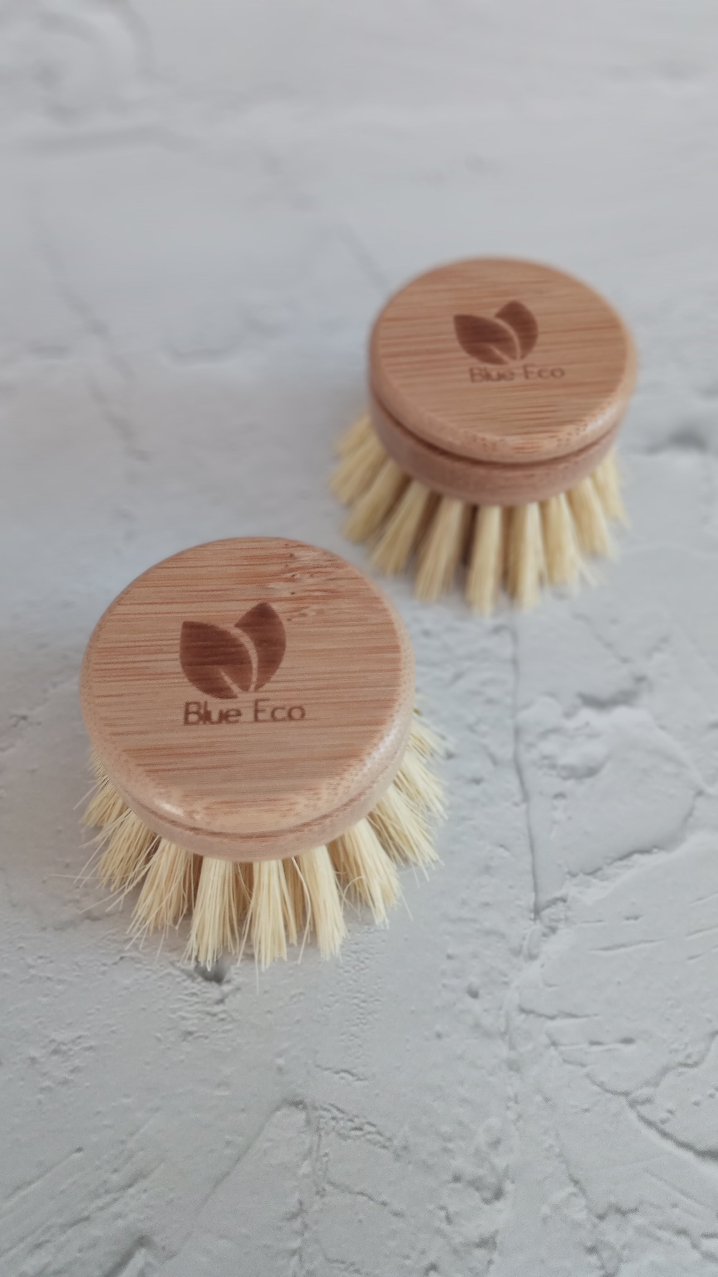 Wooden Dish Brush - Replacement Head (2 pack)