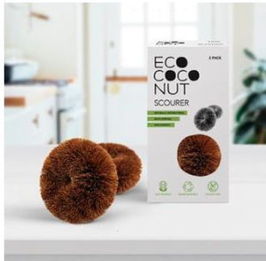 EcoCoconut Scourers - 2 pack