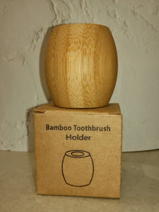 Bamboo Toothbrush Holder