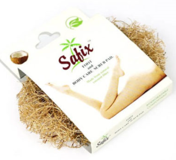 Safix 100% Coconut Hair - Body Scrub Pad